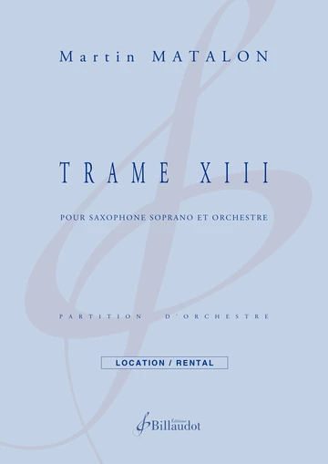 Trame XIII  Visuell